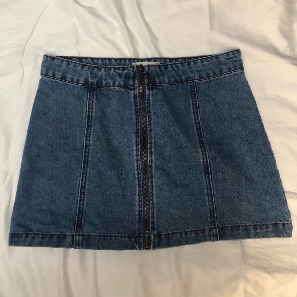ALTERD STATE JEAN SKIRT